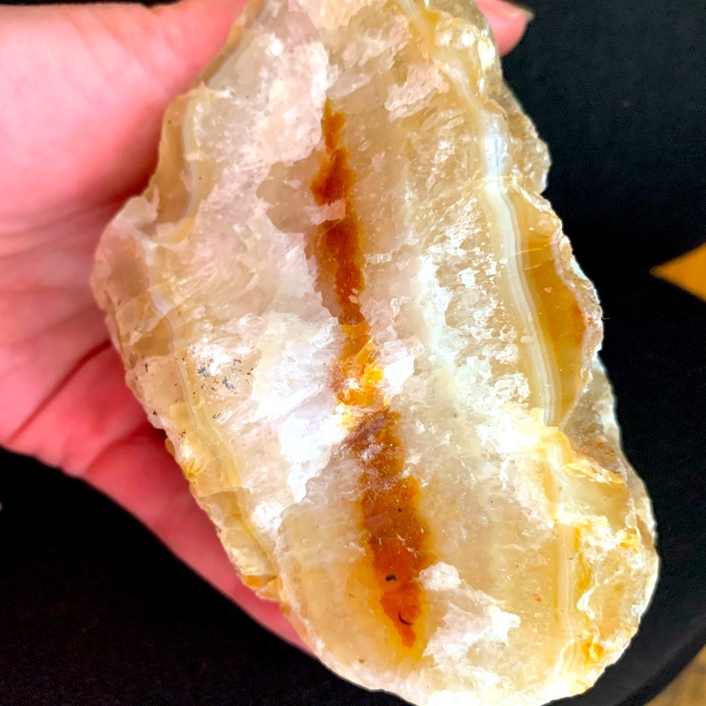chalcedony Quartz/agate 500+ grams